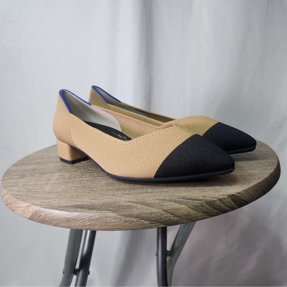 Rothy’s Women’s The High Point Wren Captoe Shoes two tone size 9 - Picture 8 of 12